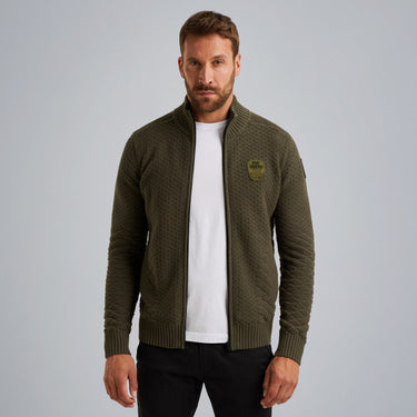 PKC2509367 8039 | Strickjacke mit Reißverschluss